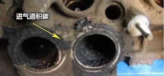 發(fā)動機內(nèi)的進氣道積碳