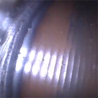 內(nèi)窺鏡拍攝焊縫