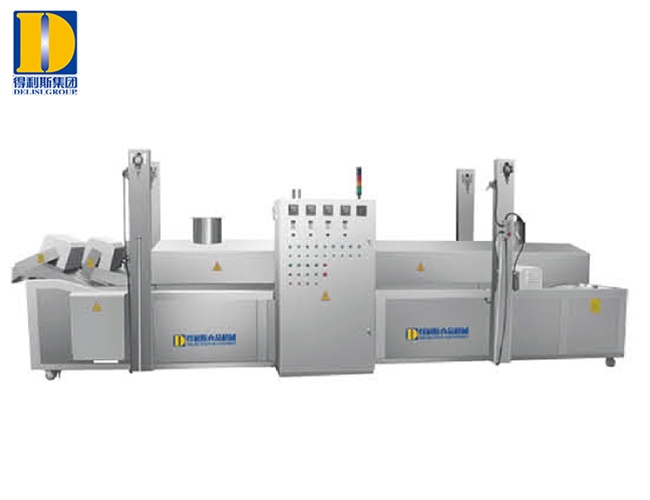 網帶式油炸流水線（電、導熱油）